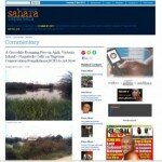 SAHARA REPORTERS: A Crocodile Roaming Free in Ajah, Victoria Island – Naijatreks Calls on NCF (funny funny funny comments)