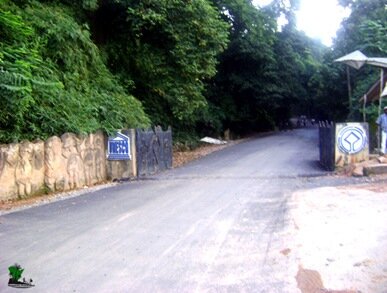 Main Entrance to the grove