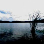Ureje Lake: My Reflection in a Blue Glassy Fluid
