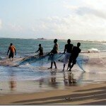 The raging Kuramo Beach and the Area Boys who attempted fishing