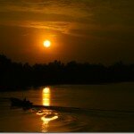 Coals of fire, dancing on Sambreiro River