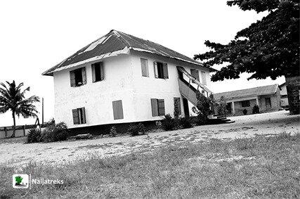 Naijatreks_badagry_first storey building in Nigeria