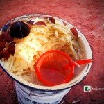 Glorious Abacha! a.k.a. African Salad…That’s what we found on our way to Awhum Waterfall, Enugu 