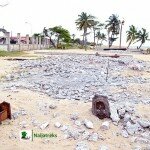 The Anchor of Last Slave Ship recently excavated at Badagry Lagoon Front