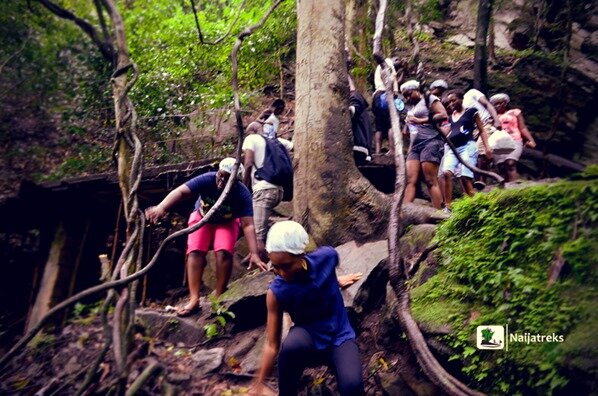 Olumirin waterfalls Erin-Ijesa Osun Naijatreks2l