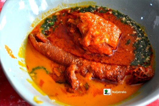 Gbegiri-Ewedu Soup, Ibadan. Naijatreks