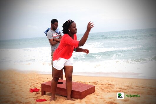 18 Badagry beach corn hole Nigeria Naijatreks